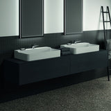 IDEAL STANDARD Conca WT-Unterschrank 2387x505x370 mm, 2 Auszüge, mit Ausschnitt, Weiß