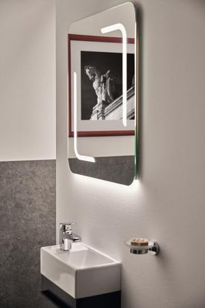 Ideal Standard IOM Seifenschale aus satiniertem Glas mit verchromter Wandhalterung