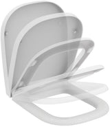 Ideal Standard WC-Sitz Softmood Weiß mit Softclosing und Edelstahlscharnieren