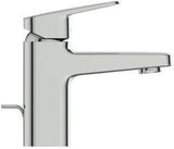 Ideal Standard Ceraplan Waschtischarmatur H75 mit Ablaufgarnitur, Ausladung 104 mm, Chrom