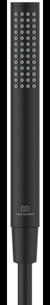 Ideal Standard Duschsystem Ceratwist T25 M – ohne Armatur, mit Stick-Handbrause und runder Kopfbrause, Chrom
