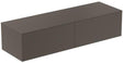 Ideal Standard Waschtischplatte Conca 1587x505 mm Anthrazit ohne Ausschnitt