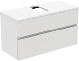 Ideal Standard Finesse Waschtischunterschrank 1002 mm, 2 Auszüge, Greige matt, wandhängend