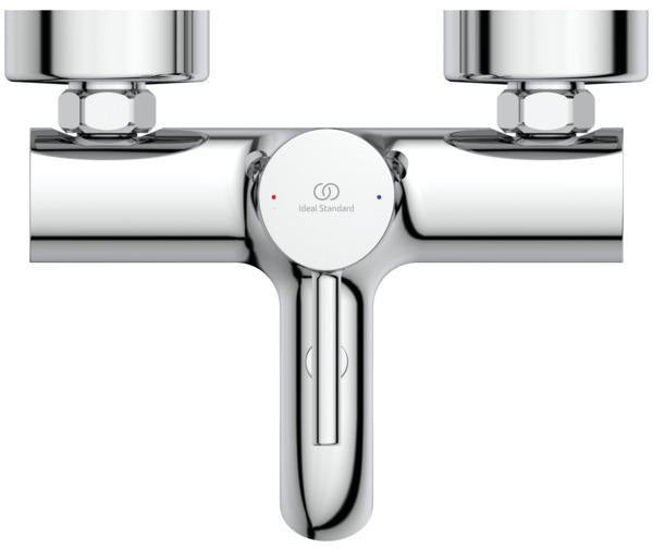 IDEAL STANDARD Ceraline Badearmatur Aufputz Chrom mit Umstelleinheit und Wassersparposition