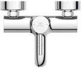 IDEAL STANDARD Ceraline Badearmatur Aufputz Chrom mit Umstelleinheit und Wassersparposition