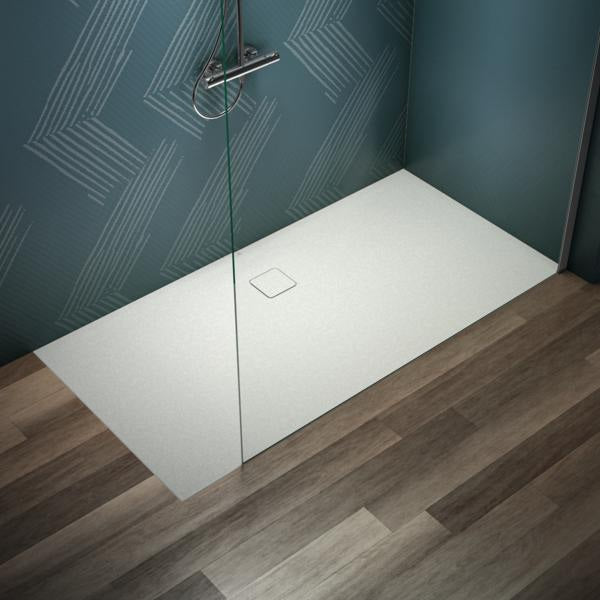 IDEAL STANDARD Ultra Flat Evo Rechteck-Brausewanne 1800x900x35 mm Seidenweiß