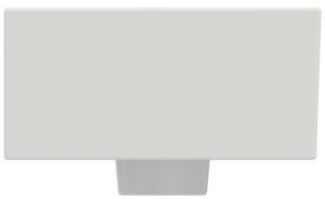 Ideal Standard Handwaschbecken Extra 450x250x150mm Weiß, ohne Hahnloch, mit Überlauf, Ablage rechts