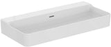 Ideal Standard Conca Aufsatzwaschtisch 1000x450x165 mm Weiß ohne Hahnloch mit Überlauf