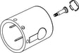 Ideal Standard Mengengriff C60 90 Grad Chrom – Drehknopf für Armaturen