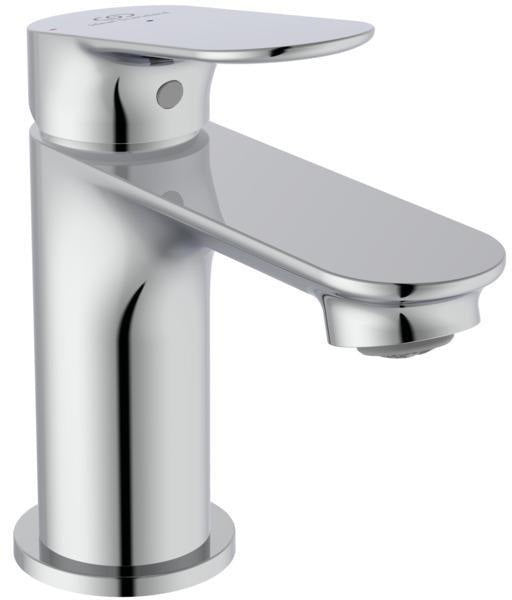 Ideal Standard Ceralife O Waschtischarmatur H75 mit BlueStart, Chrom, ohne Ablaufgarnitur