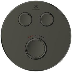 Ideal Standard Ceratherm Navigo 2 Brausethermostat Unterputz, 2 Verbraucher, rund, Chrom