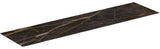 Ideal Standard Waschtischplatte Conca aus Keramik 1987x505x6 mm in Marmor Noir Desir