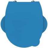 IDEAL STANDARD Contour 21 Schools Kinder-WC-Sitz für 3-7 Jahre, Weiß, mit Deckel