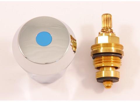 Ideal Standard Meloh Temperier-Oberteil G1/2 Chrom – Ersatzteil für präzise Temperaturregelung