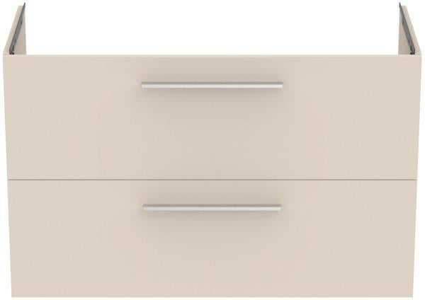Ideal Standard i.life A Unterschrank 1000 mm Sandbeige matt – 2 Auszüge, Softclose, wandhängend