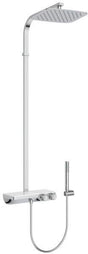 Ideal Standard Duschsystem Ceratherm S200 mit Ablage und Stick-Handbrause Chrom