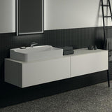Ideal Standard Conca WT-Unterschrank 1985 mm, 2 Auszüge, Eiche geflammt, wandhängend