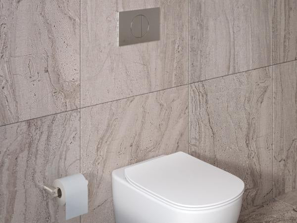 IDEAL STANDARD Oleas M5 Betätigungsplatte Schwarz – Mechanische 2-Mengen-Spültechnik