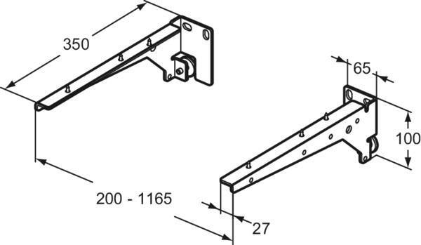 Ideal Standard i.life B Möbel-Set 100 cm – 2 Auszüge, 2 offene Fächer, Chrom/Weiß matt
