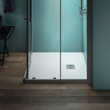 Ideal Standard Ultra Flat S+ Quadrat-Brausewanne 900x900mm Mineralguss Weiß Matt – Rutschhemmend