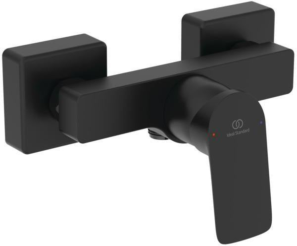 IDEAL STANDARD Ceralife C Silk Black Brausearmatur – Wandmontage, Keramikkartusche, Messing