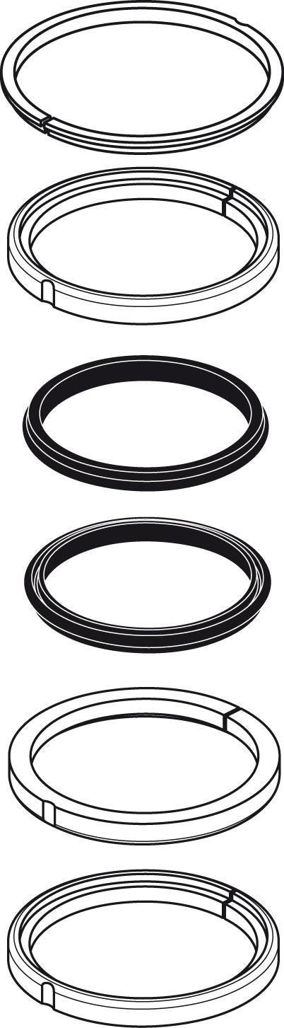 Ideal Standard Dichtringset Ceraplan III für Küchenarmaturen – A860980NU