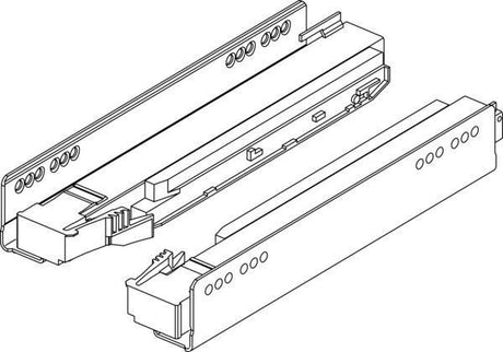 Ideal Standard Adapto Führungsschienen-Set 300 – Ersatzteil für Badmöbel