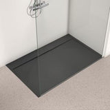 Ideal Standard Ultra Flat S i.life Rechteck-Brausewanne 1400x900x30 mm Carraraweiß, Mineralguss mit Rutschhemmung