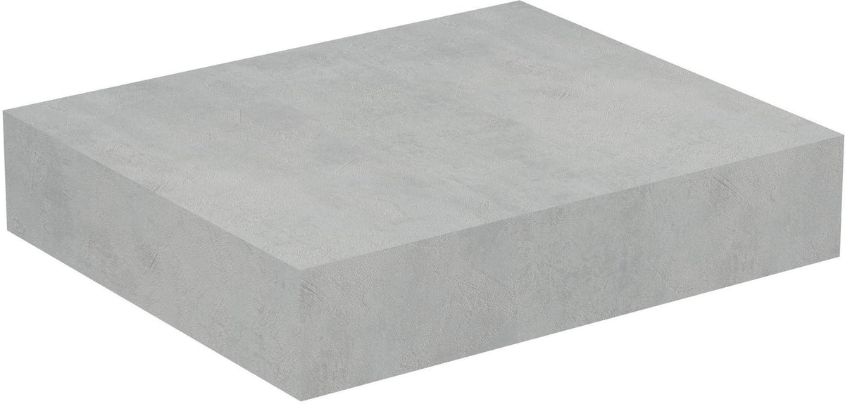 IDEAL STANDARD Adapto Konsole 600 mm Pinie hell – Waschtischplatte ohne Ausschnitt