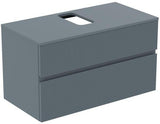 Ideal Standard Finesse Waschtischunterschrank 1002 mm, 2 Auszüge, Greige matt, wandhängend