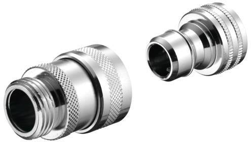 Ideal Standard Ceraplus 2 Schnellkupplung G1/2 Zoll Chrom für Duschschlauch – Metall-Steckkupplung