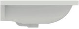 Ideal Standard i.life B Möbelwaschtisch 810 mm, 1 Hahnloch, mit Überlauf, Weiß