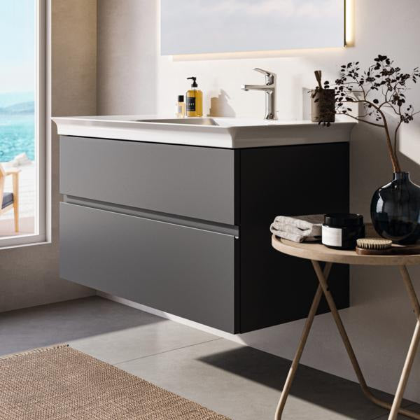 Ideal Standard La Dolce Vita Waschtischarmatur mit Ablaufgarnitur, Chrom, Heißwasser-Sparfunktion