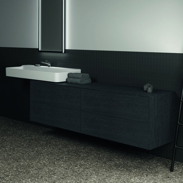 Ideal Standard WT-Unterschrank Conca, 4 Auszüge, ohne Ausschnitt, 1987x505x550 mm, Walnuss Dunkel