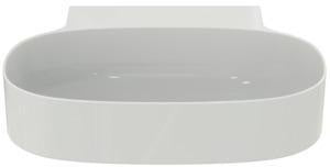 Ideal Standard Aufsatzwaschtisch Linda-X 500x480x135mm geschliffen Weiß ohne Hahnloch
