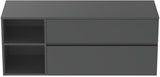 Ideal Standard Finesse Waschtischunterschrank 1402 mm, 2 Auszüge, Greige matt