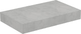 Ideal Standard Adapto Konsole 850 mm Pinie hell – Geschlossene Waschtischplatte ohne Ausschnitt