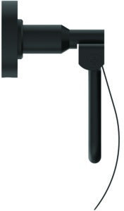 IDEAL STANDARD IOM Papierrollenhalter mit Deckel Chrom, runde Wandmontage, verdeckte Befestigung