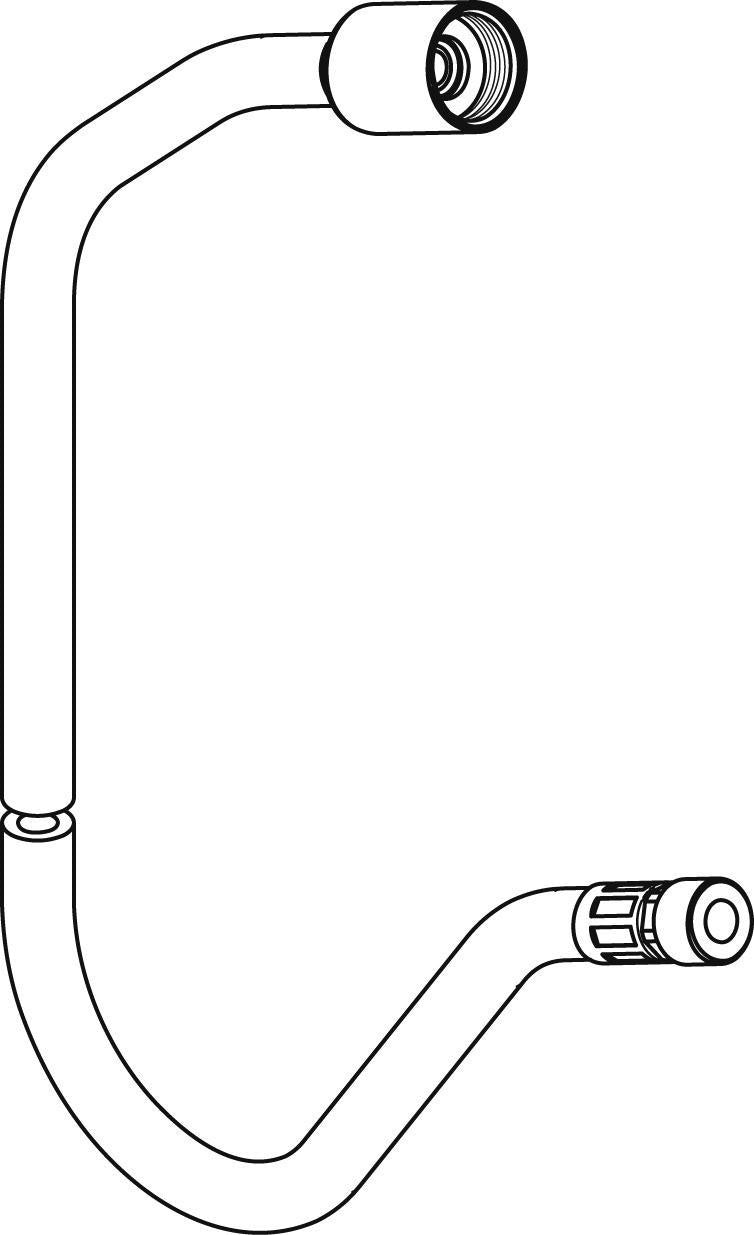 Ideal Standard Brauseschlauch Chrom 1500 mm – G1/2 Zylinder, DN8, M15TW