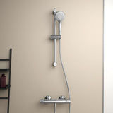 Ideal Standard Ceratherm T25 Brausethermostat AP, Ausladung 80 mm, Chrom – mit Verbrühschutz