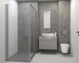 Ideal Standard Idealrain Atelier Brausekombination 900 mm mit Handbrause und 1750 mm Schlauch Silver Storm