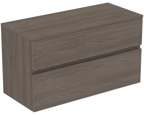 Ideal Standard Finesse Waschtischunterschrank 1002 mm, 2 Auszüge, Greige matt