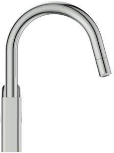 IDEAL STANDARD Ceraplan Küchenarmatur ausziehbar 216 mm hoher Rohrauslauf Niederdruck Chrom