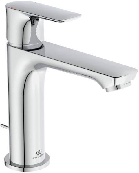 IDEAL STANDARD Connect Air Waschtischarmatur Grande Slim 125 mm mit Ablaufgarnitur Chrom
