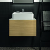 Ideal Standard Conca WT-Unterschrank 600 mm Eiche geflammt, 1 Auszug mit Push-Open