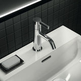 Ideal Standard Joy Waschtischarmatur Brushed Gold mit Ablaufgarnitur, 110 mm Ausladung