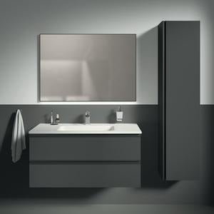 IDEAL STANDARD IOM Cube Lotionspender Chrom – Wandmontage, verdeckte Befestigung, Glasflakon