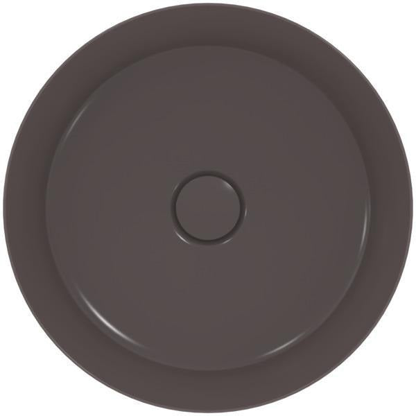 Ideal Standard Ipalyss Aufsatzwaschtisch 400x400mm Seidenweiß ohne Hahnloch ohne Überlauf