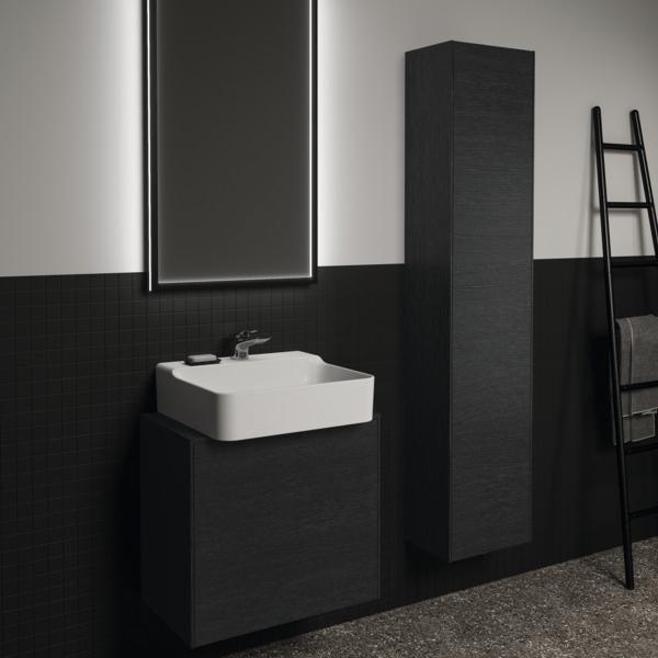 Ideal Standard Conca Waschtischunterschrank Eiche geflammt 602 mm mit Auszug und Push-Open