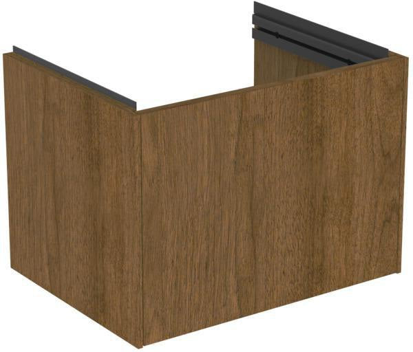 IDEAL STANDARD Conca Möbelwaschtischunterschrank 500 mm, 1 Auszug, Weiß Matt – Wandhängend mit Push-Open und Softclose